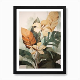 Tropical Flowers 2 Art Print