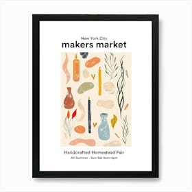 New York City Handcrafted Homestead Fair Art Print