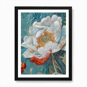 Chinese Peony 21 Art Print