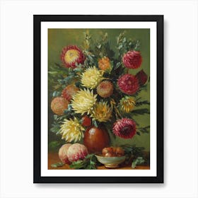 Proteas Painting 1 Flower Art Print