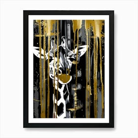 Giraffe 221 Art Print