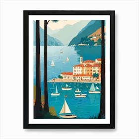 Lake Como 1 Art Print