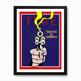 Pistols Time Cover|Roy Lichtenstein 1968 Art Print