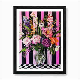 Flowers In A Vase 17 Art Print