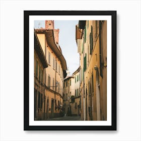 Streets Of Tuscany Italy 02 Art Print