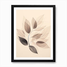 Leaves 1 Art Print