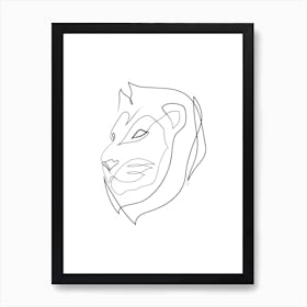 Lion 02 Art Print