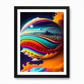 Luminous Euphony Art Print