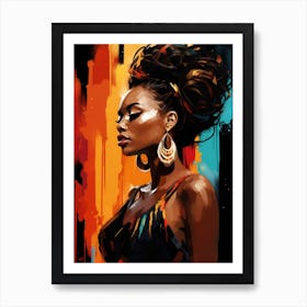 African Woman 63 Art Print