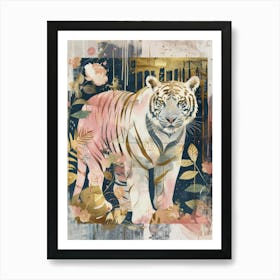 White Tiger 2 Art Print