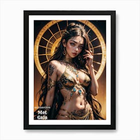 Egyptian Goddess Art Print