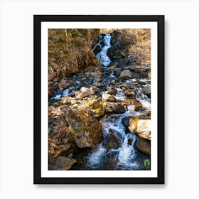 Waterfall In The Woods 20231225134450pub Art Print