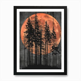 Full Moon Canvas Print 5 Art Print