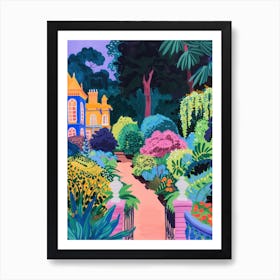 Belsize Park London Parks Garden 4 Painting Art Print