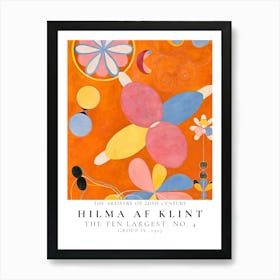 Hilma Af Klint Ten Largest No 4 Art Print