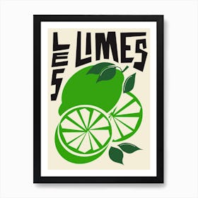 Les Limes Art Print