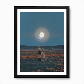 Caring Art Print