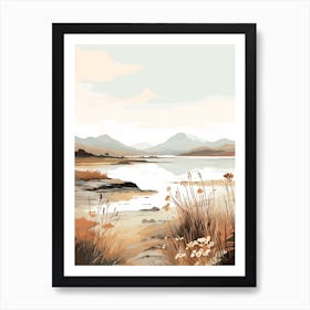 The West Island Way Scotland 4 Hiking Trail Landscape Art Print