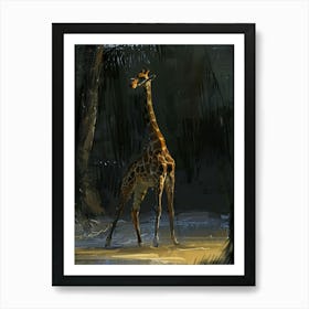 Giraffe 95 Art Print