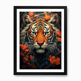 Tiger 3 Art Print