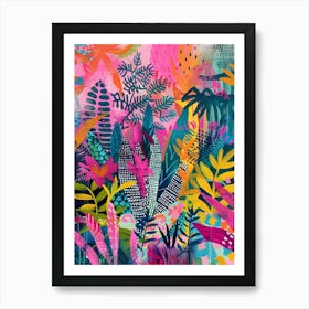 Tropical Jungle 11 Art Print