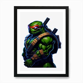 Teenage Mutant Ninja Turtles 4 Art Print