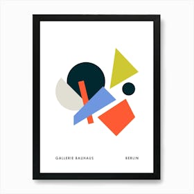 Bauhaus Exhibition Poster 12 Art Print