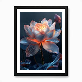 Lotus Flower 50 Art Print