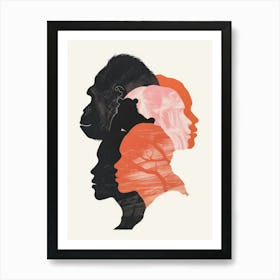 Portrait Of A Group Of People 1 Art Print