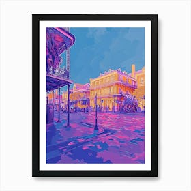 Jackson Square Minimal Painting 2 Art Print