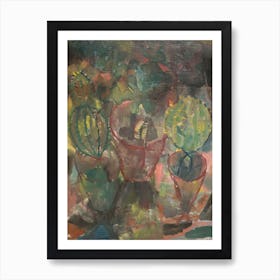 Kakteen, Paul Klee Art Print