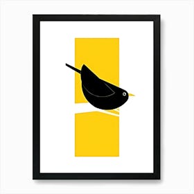 Bird On A Branch 3 Art Print