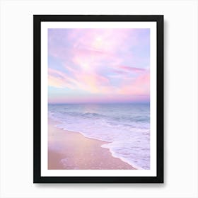 Sunset On The Beach 37 Art Print