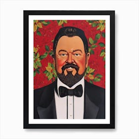 Burl Ives Illustration Movies Art Print