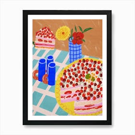 Cherry Pie Art Print