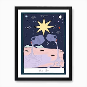 The Star Tarot Art Print