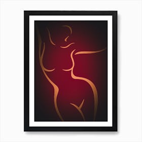 Woman'S Body 2 Art Print