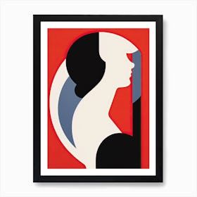 Nice, France, Bold Outlines 4 Art Print