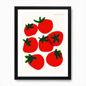 Tomato Art Print Art Print