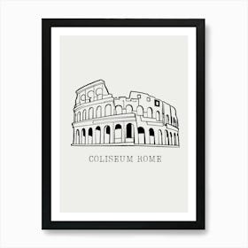 Colossus Of Rome Art Print