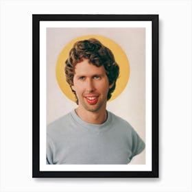 Jon Heder Retro Collage Movies Art Print