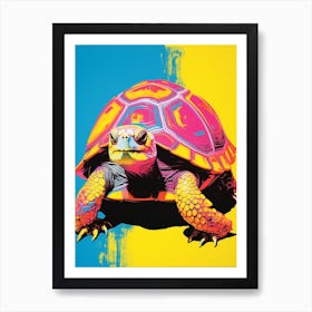 Sea Turtle Pop Art 3 Art Print