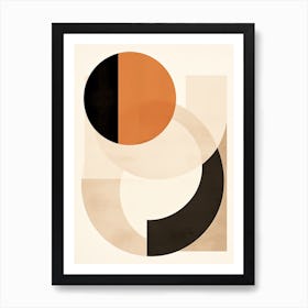 Bauhaus Circles Dreams Art Print