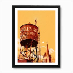 Well'S Gym Kitchen Film Movie Art Print