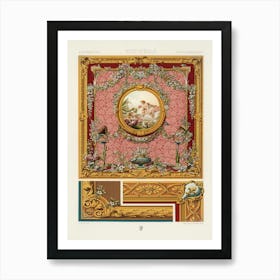 18th Century Pattern, Albert Racine (6) Art Print