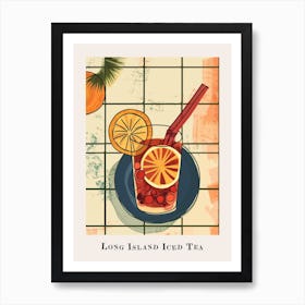 Long Island Iced Tea Poster Art Print