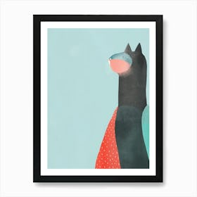 Cat Print Art Print