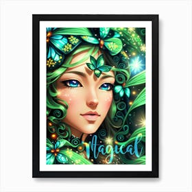 Magical Girl Art Print