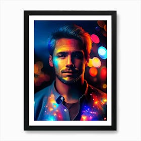 Creative Male Portrait 161 Art Print