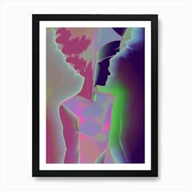 Mysterious, abstract, "Positive Energy" Art Print